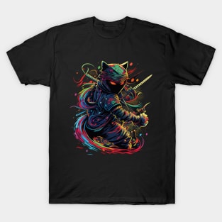 Get Your Ninja Cat T-Shirt and Express Your Style T-Shirt